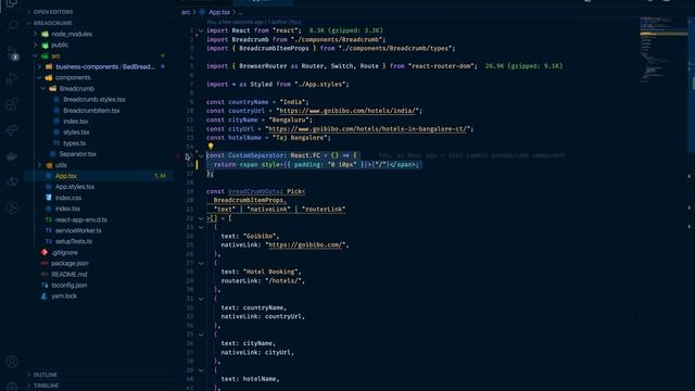 A React Breadcrumb Component Using Compound Components Pattern смотреть онлайн