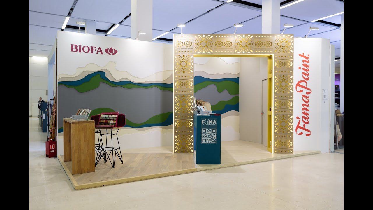 Краски Fama Paint и масла Biofa на Московской неделе интерьера и дизайна! смотреть онлайн