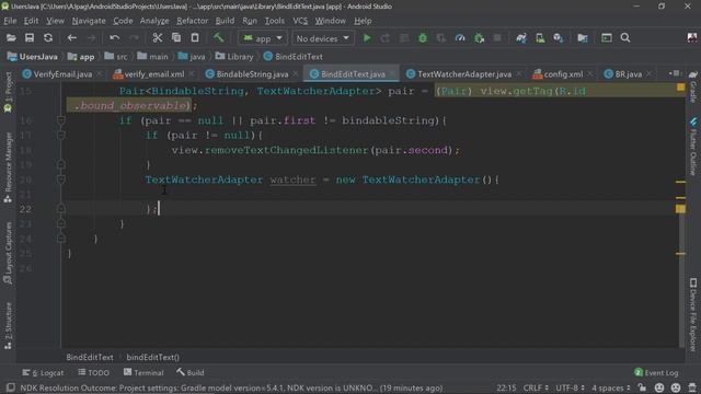 Curso de android con java y firebase Adaptador para obtener y asignarle datos a los EditText смотреть онлайн