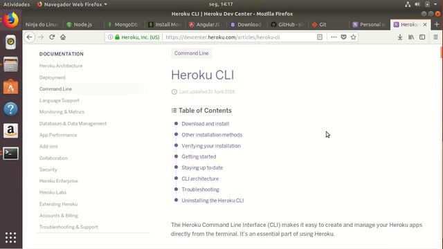 Curso Desenvolvedor Fullstack MEAN 2 - cadastro no heroku e instalação do heroku toolbelt смотреть онлайн