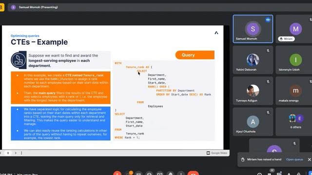 SQL Q&A (1st Nov) смотреть онлайн