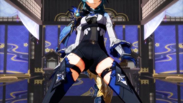 (MMD)Ghost Dance' Genshin Impact EULA 2K смотреть онлайн