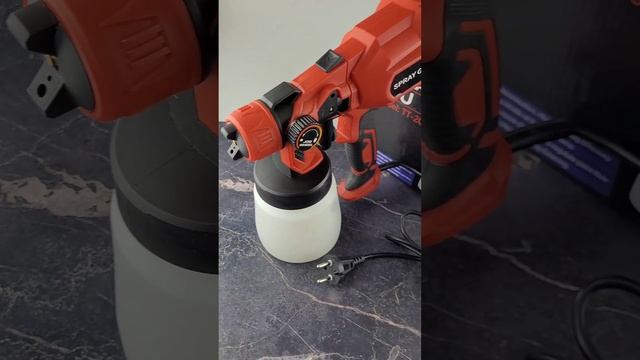 Краскопульт электрический, красный, TT — 2018 оптом на hozmsk.ru смотреть онлайн