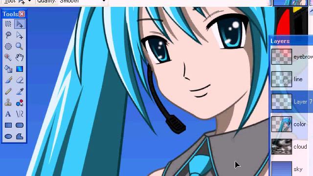 How to Draw MANGA Vol.2[Paint.NET] смотреть онлайн