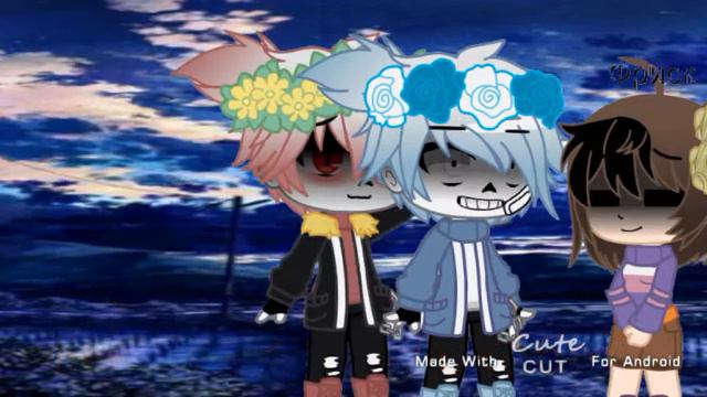 "Если я не буду с тобой......НЕКТО НЕ БУДЕТ" Меме (Ред,Санс,Фриск) смотреть онлайн