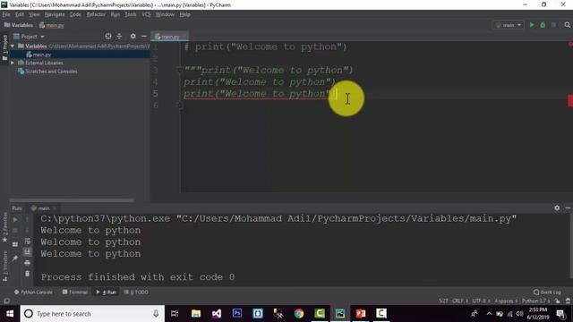 COMMENTS IN PYTHON (URDU / HINDI) смотреть онлайн