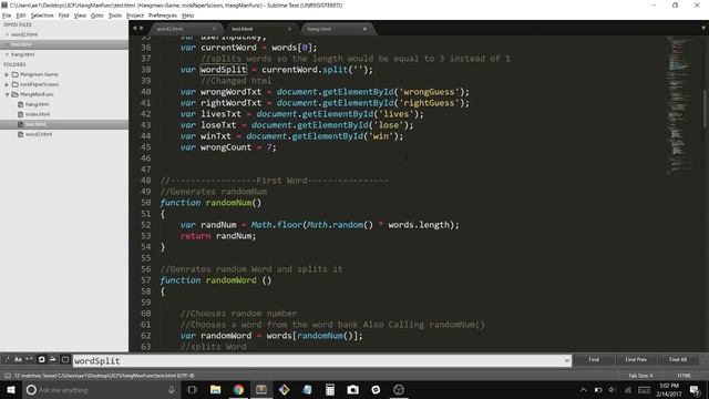 Hangman game Live coding смотреть онлайн
