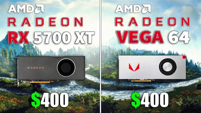 RX 5700 XT Vs VEGA 64 Test In 8 Games