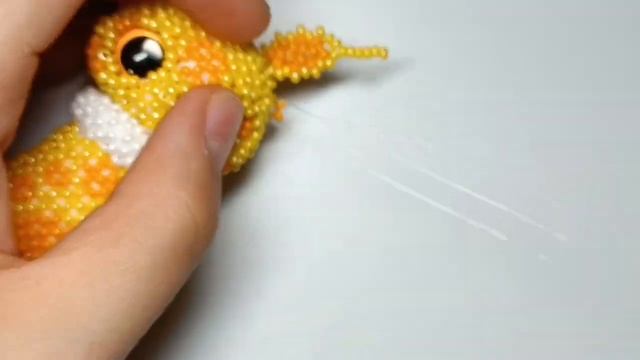 Ушки, брови. Лунтик ( Луна ) из бисера. Амигуруми. Мастер класс. смотреть онлайн