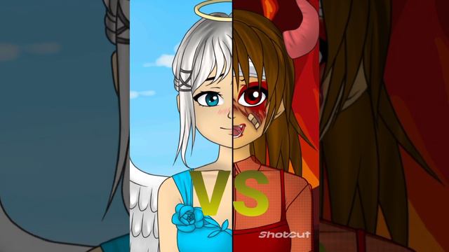 ПЕСНЯ: ДЕНЬ НОЧЬ РУКИ ПРОЧЬ // Demon vs Angel смотреть онлайн