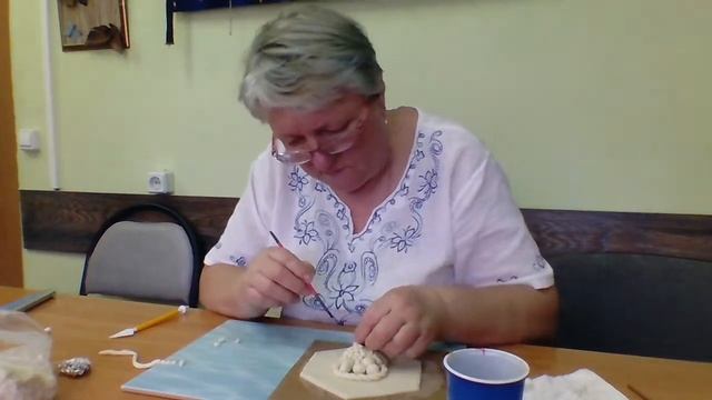 Мамы-онлайн. Мастер-класс «Щедрый август». Миниатюрное панно из соленого теста. Продолжение смотреть онлайн