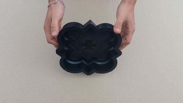 Форма для тротуарной плитки Клевер краковский малый (21х21х4.5) смотреть онлайн