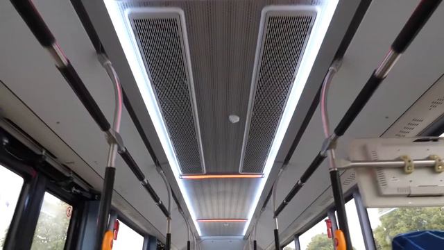 ASIA STAR. Електричний, міський, автобус JS6120GHBEV з низькою підлогою. смотреть онлайн