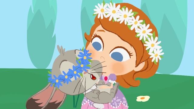 ? Toma una rosa | Pequeñas Canciones | Princesita Sofía смотреть онлайн