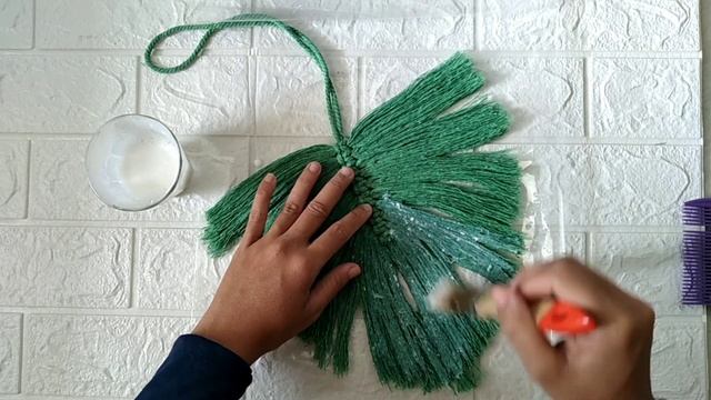 DIY Macrame Monstera Leaf Tutorial | Macrame Wall Hanging monstera смотреть онлайн
