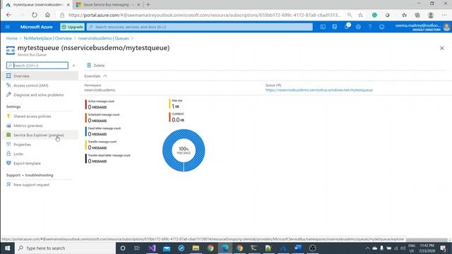 Create service bus queue in Azure смотреть онлайн