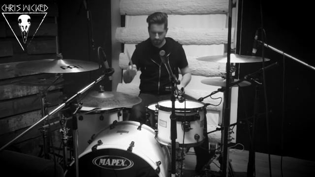 Chris Wicked - Bare Deg Og Meg Og Natten - Studio drum cam смотреть онлайн