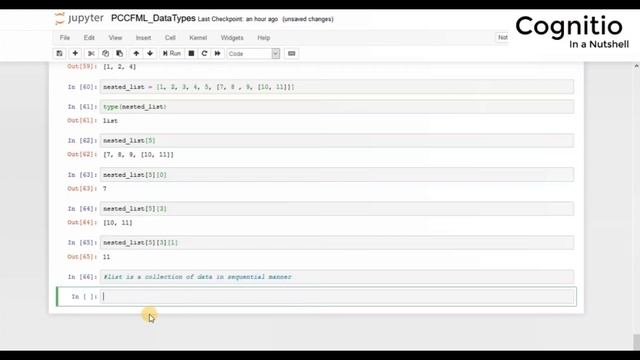 Python Crash Course - ML - DataTypes - List & Dictionary - Part 5 смотреть онлайн