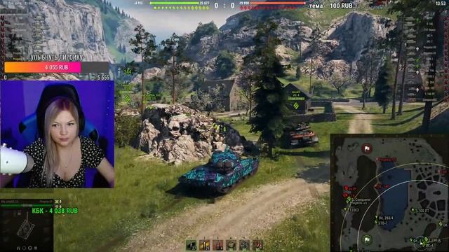 РАНГОВЫЕ БОИ И КАЧЕЛИ // WOT смотреть онлайн