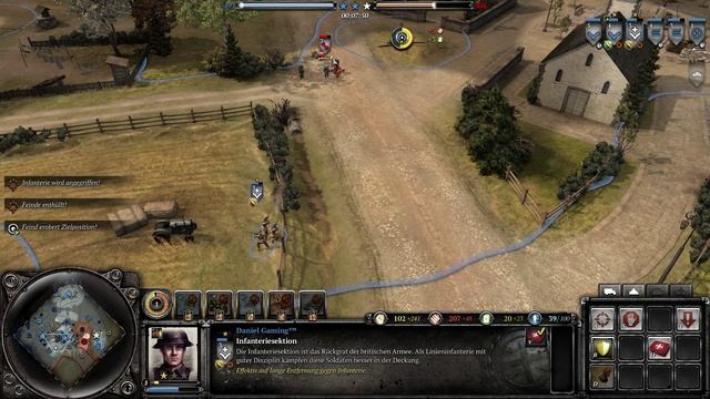 Company of Heroes 2: The British Forces #1 - Erste Eindrücke - Deutsch - CoH 2 The British Forces смотреть онлайн