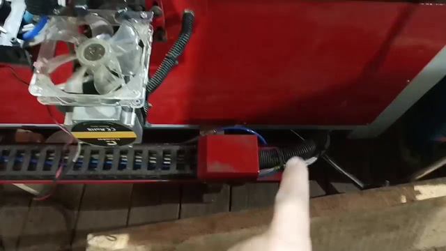 Обдув двигателей ЧПУ