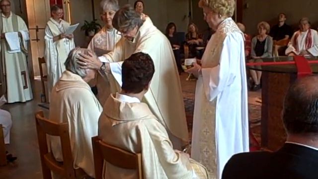 Roman Catholic Womenpriests Ordain Four Women Bishops/Anointing Of Head