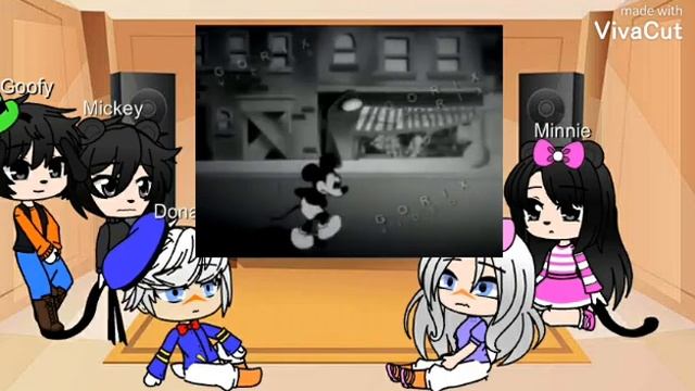 Mickey and his friends react to Suicide Mouse _Part 1_ смотреть онлайн