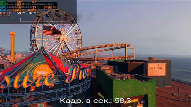 ASUS 9800 GT 512MB TEST GTA5