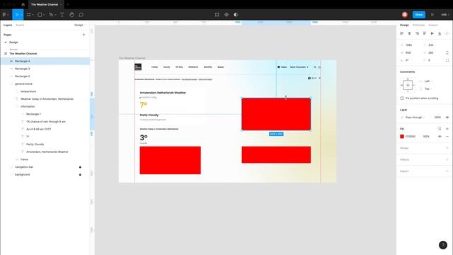 Designing a Weather Web App UI Design in Figma - Speed Art Tutorial смотреть онлайн