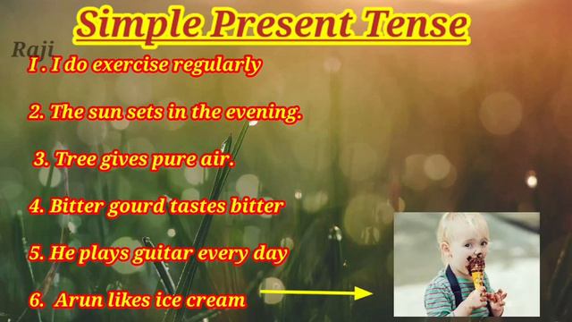 Simple present tense / English Grammar / Fourth standard / смотреть онлайн