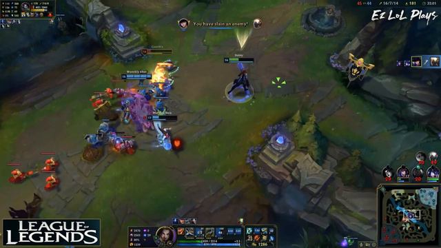 CAITLYN MONTAGE - ADC MAIN | Ez LoL Plays #829 смотреть онлайн