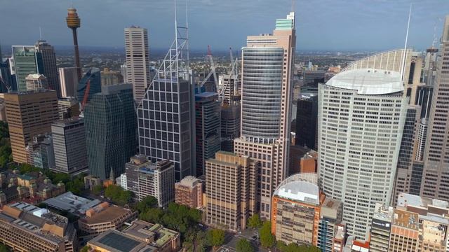 SYDNEY City Skyline from Hyde Park Australia 2022 смотреть онлайн