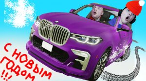 ВАЛИМ на BMW X7 зимой на трамплинах в GTA 5
