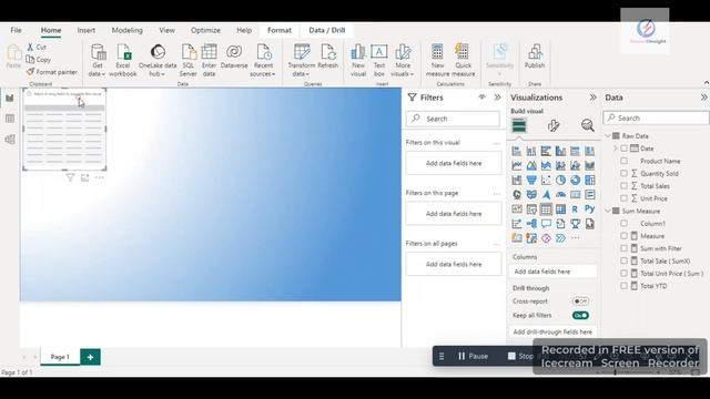 Power Bi for Beginners: Sum with Total YTD смотреть онлайн