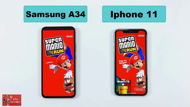 TESTE DE VELOCIDADE / Samsung A34 🆚 Iphone 11 смотреть онлайн