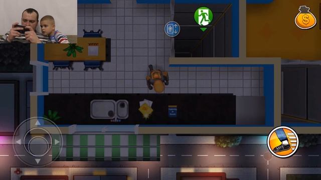 Воришка Боб толкнул ГРОМИЛУ игра для детей Robbery Bob смотреть онлайн