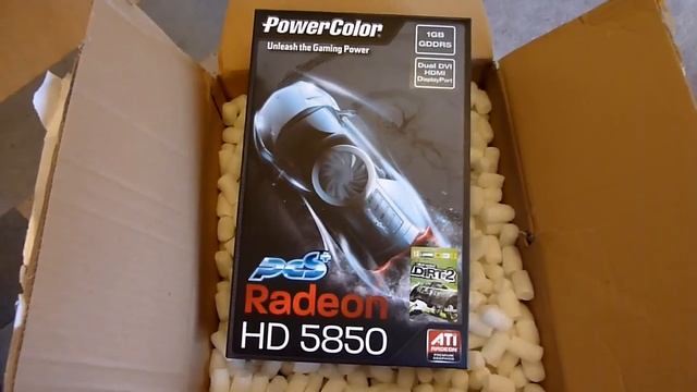 ATI PowerColor 5850 1 GB (PCS+) ~ Unpacking ~ [720p] смотреть онлайн