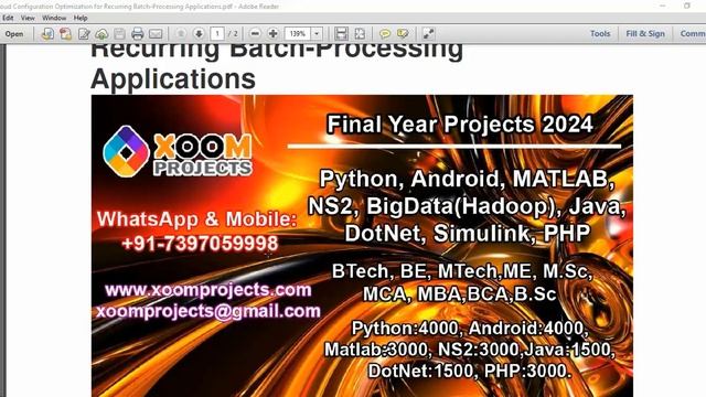 Cloud Configuration Optimization for Recurring Batch Processing Applications смотреть онлайн