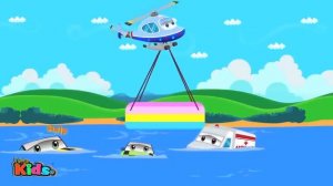 Scary Flying Shark vs Baby Shark   Kids Songs   Videos for Children