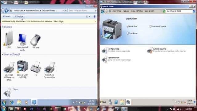 Printer Sharing and Printer Deployment Windows Server 2008 R2 Part 6 Tag-lish смотреть онлайн