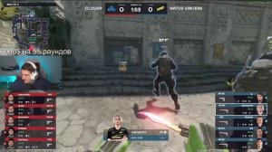 ЭВЕЛОН и СИМПЛ смотрят CLOUD9 vs NAVI на PGL CS2 Major Copenhagen 2024