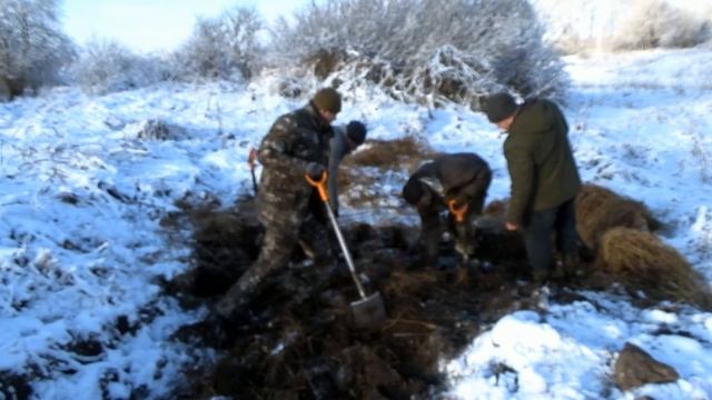 XP DEUS. Зимний коп! Шурф фундамента! смотреть онлайн