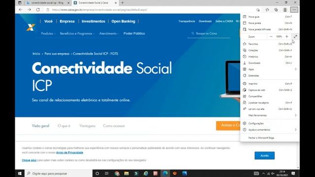 CONECTIVIDADE SOCIAL ABRINDO SOZINHO COM EDGE DANDO ERRO CNS REQUER UTILIZAÇÃO DO PUG-IN 1.5 смотреть онлайн