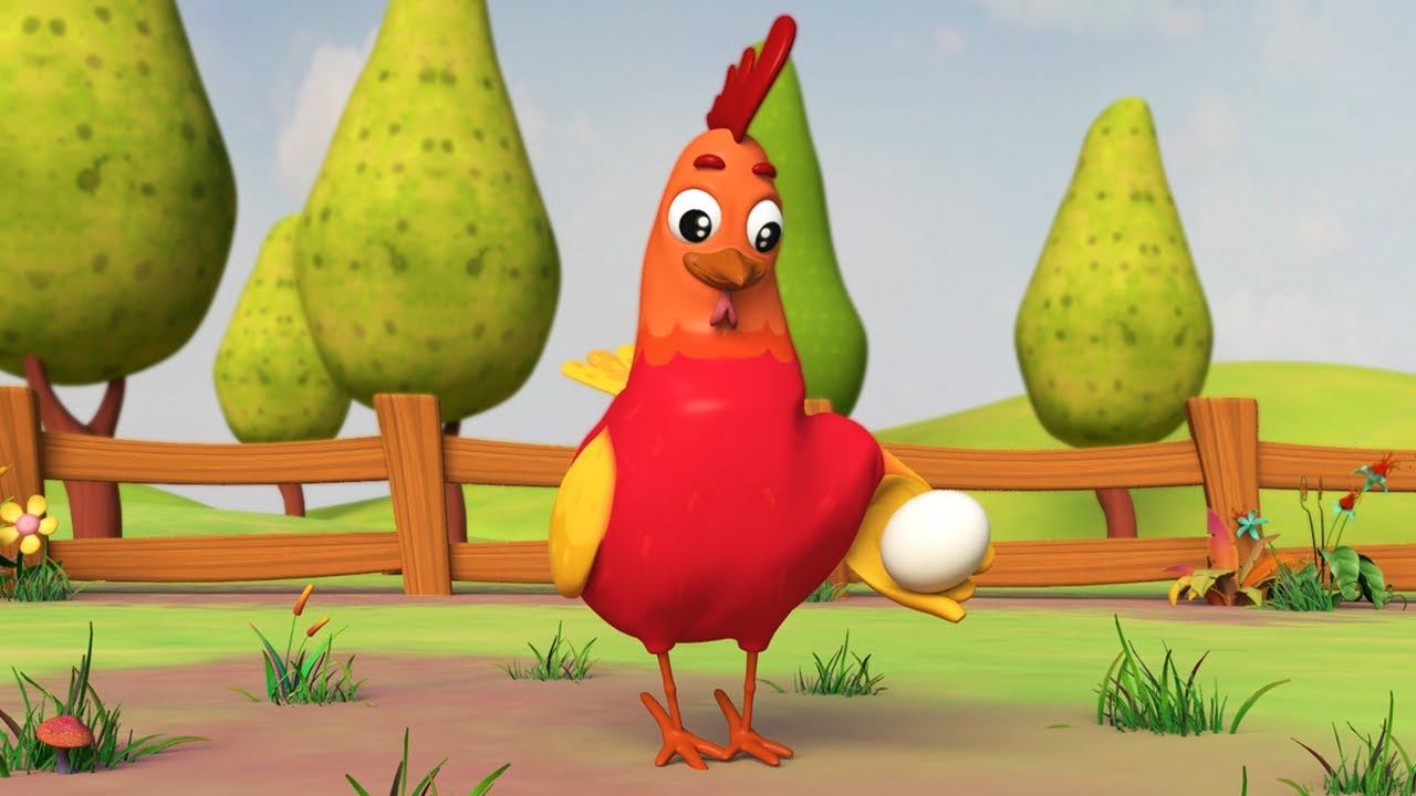 Курочка Пеструшка - Детская песенка про курочку - Песни Для Детей смотреть онлайн