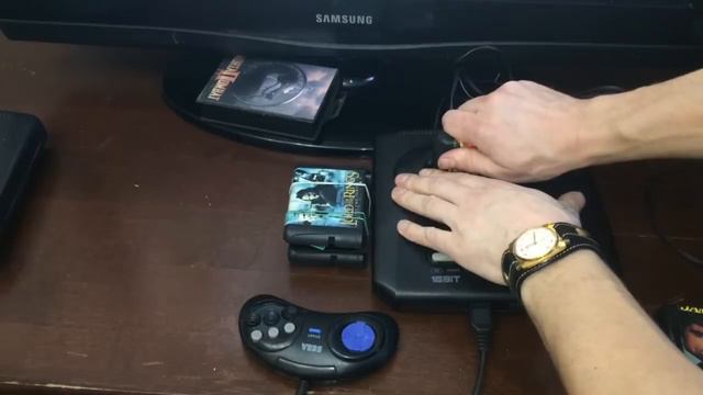 Проверка Оригинальной Приставки Sega Mega Drive 2-Япония смотреть онлайн