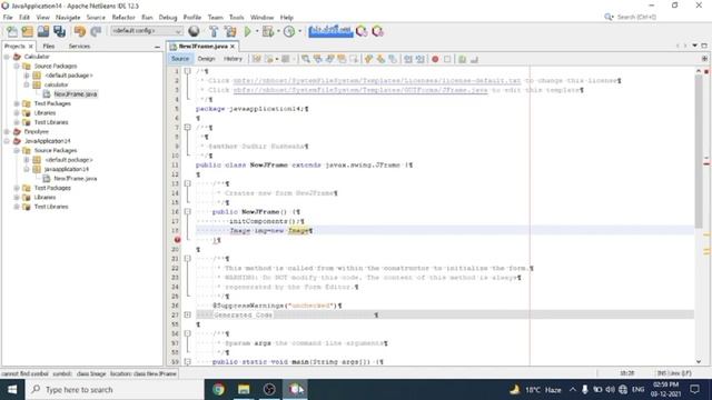 How to Change logo in jFrame on java project in ?NetBeans IDE смотреть онлайн