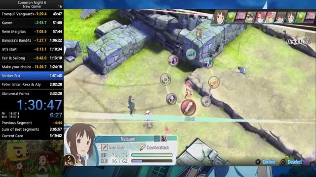 Summon Night 6: Lost Borders - New Game in 2:59:07 смотреть онлайн