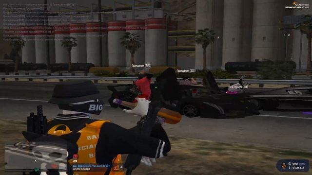 ТУЛЕВО, ТРАССА GTA 5 RP [REDWOOD] смотреть онлайн