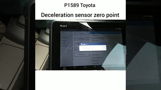 P1589 Toyota P1589 Acceleration Sensor Learning Value