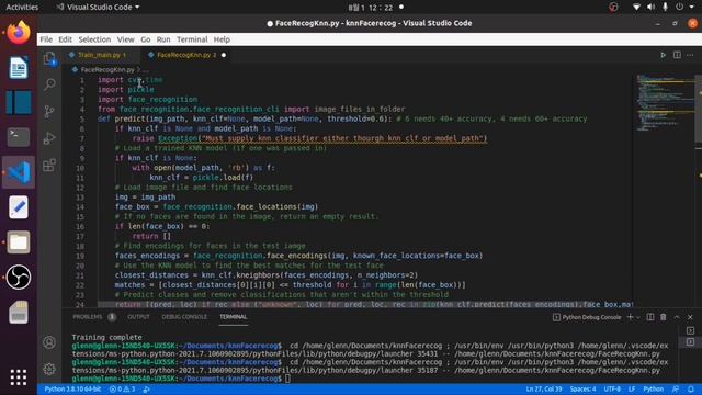 Face Recognition using Dlib with Knn Classifier смотреть онлайн